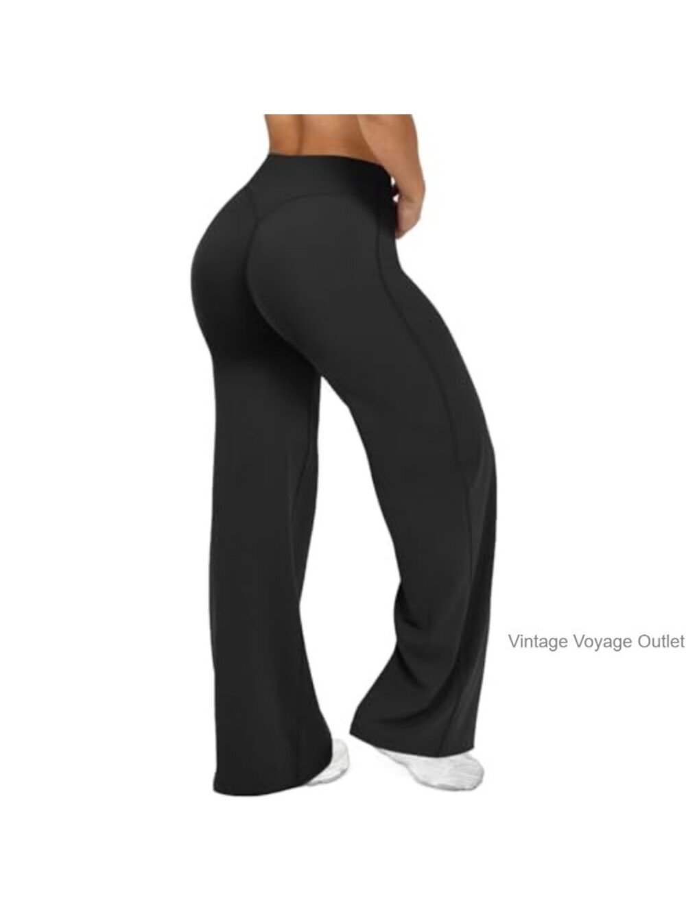 Wide Leg Yoga Pants Straight Leg Legging Women Gym Workout Pant